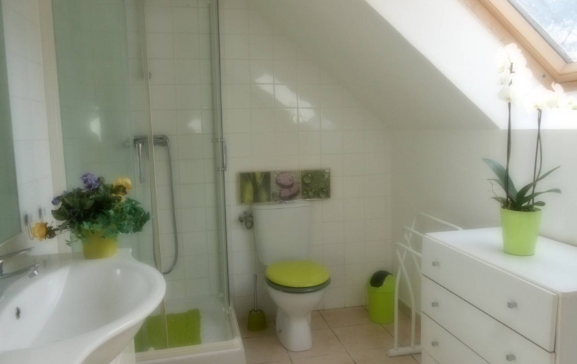 Location de vacances - Gîte à Erdeven - salle d'eau
