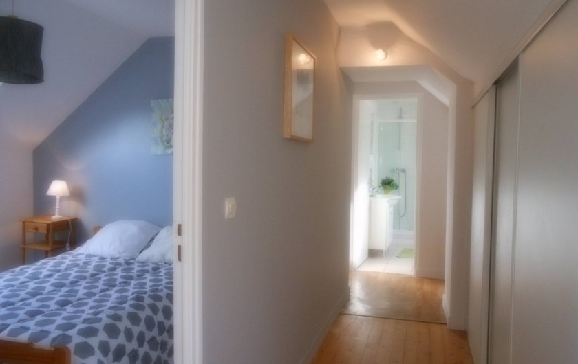 Location de vacances - Gîte à Erdeven - rangements sur le plalier