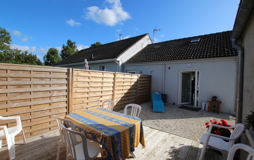Location de vacances - Appartement à Yvetot-Bocage - TERRASSE Sud OUEST