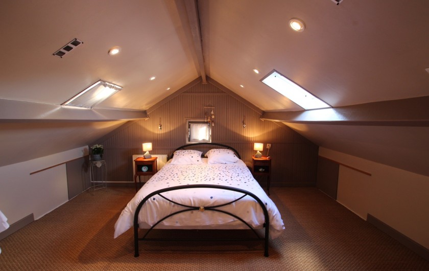 Location de vacances - Appartement à Yvetot-Bocage - CHAMBRE    lit double     lit bébé