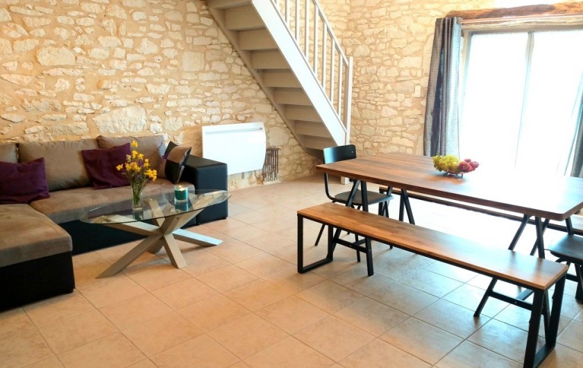 Location de vacances - Gîte à Labastide-de-Penne - pièce de vie