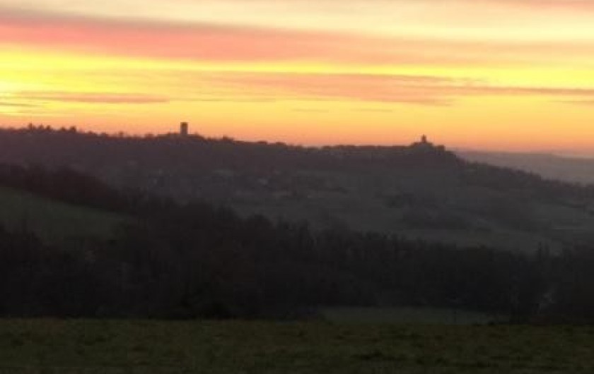 Location de vacances - Gîte à Labastide-de-Penne - coucher de soleil