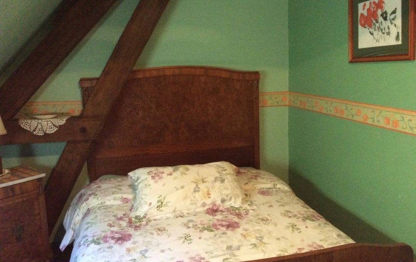 Location de vacances - Chambre d'hôtes à Heurtevent - Lit  double