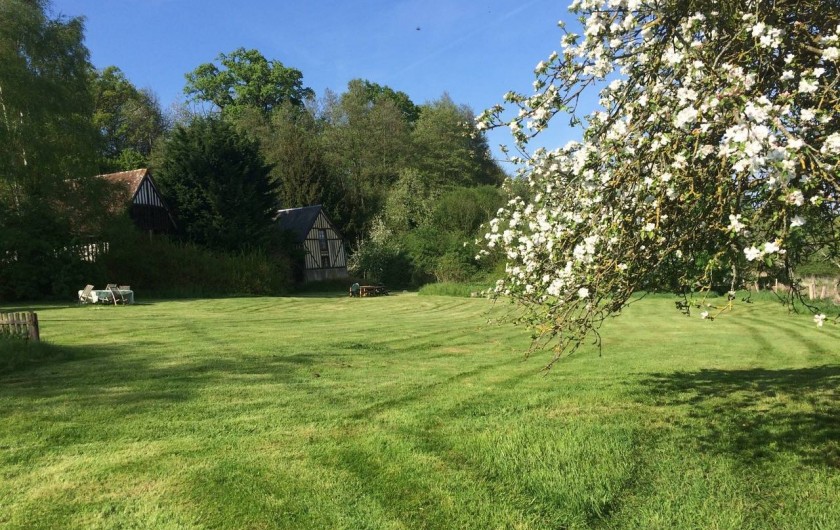 Location de vacances - Chambre d'hôtes à Heurtevent - Grand pelouses