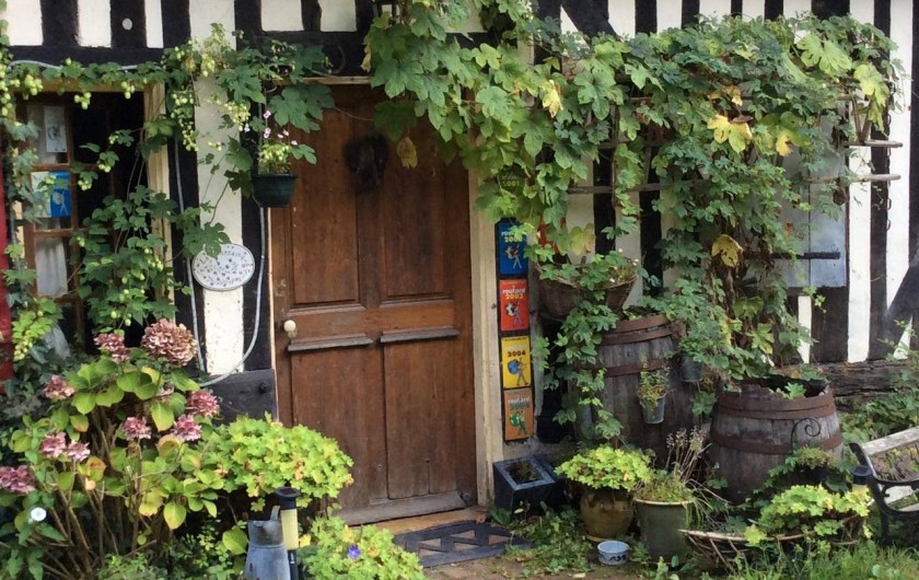 Location de vacances - Chambre d'hôtes à Heurtevent - Entrée Pet Des