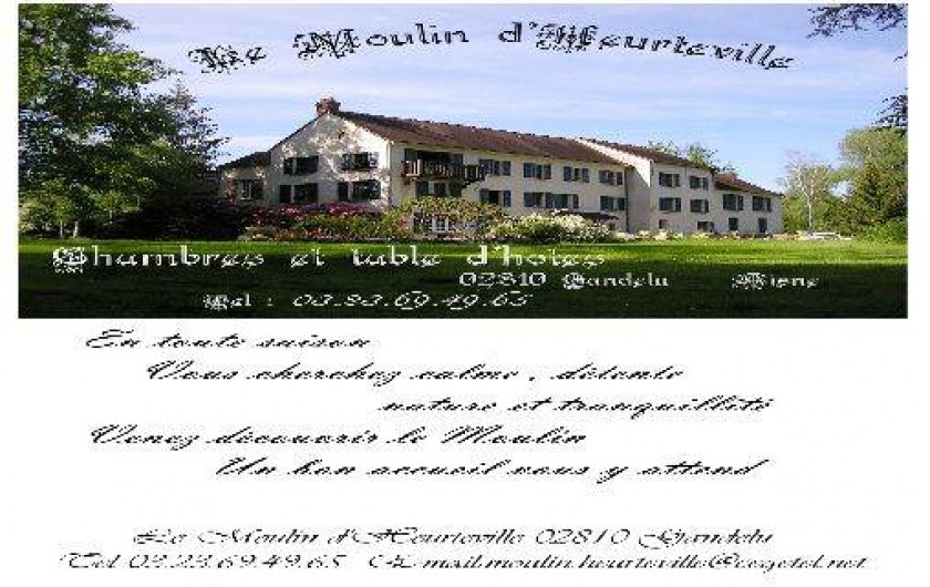 Location de vacances - Chambre d'hôtes à Gandelu