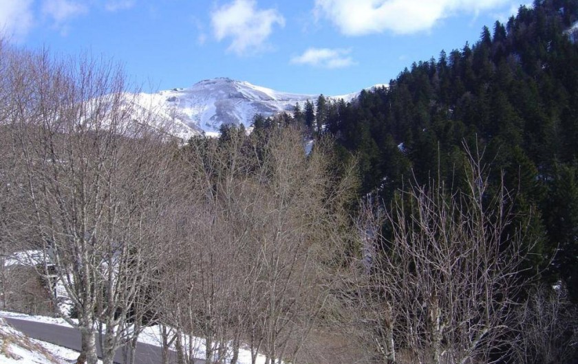 Location de vacances - Studio à Le Lioran - vue du balcon