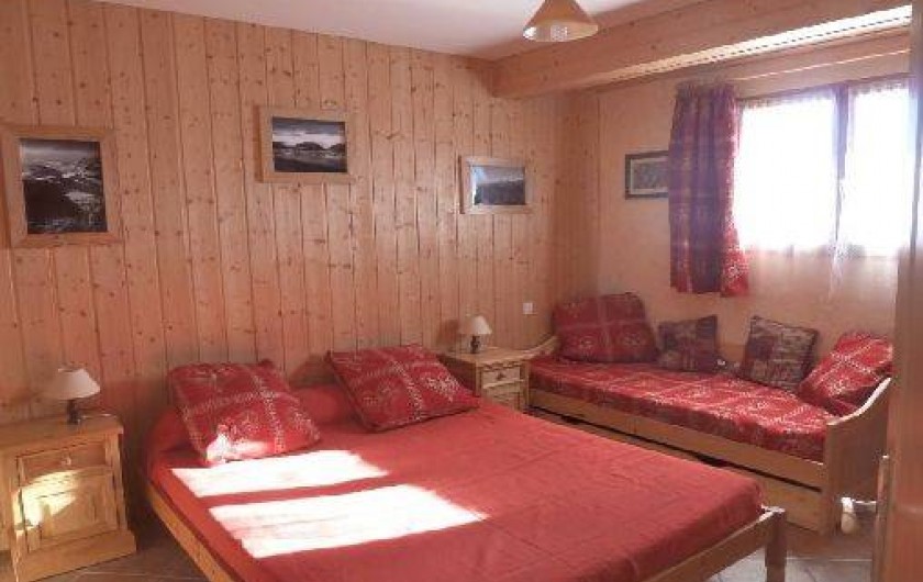 Location de vacances - Appartement à La Toussuire - chambre parentale