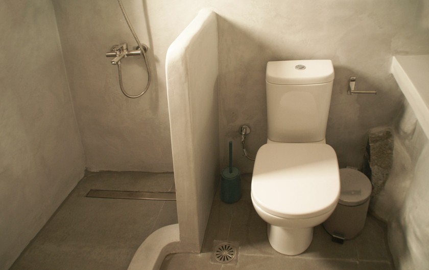Location de vacances - Appartement à Livadi - Bathroom 2, douche