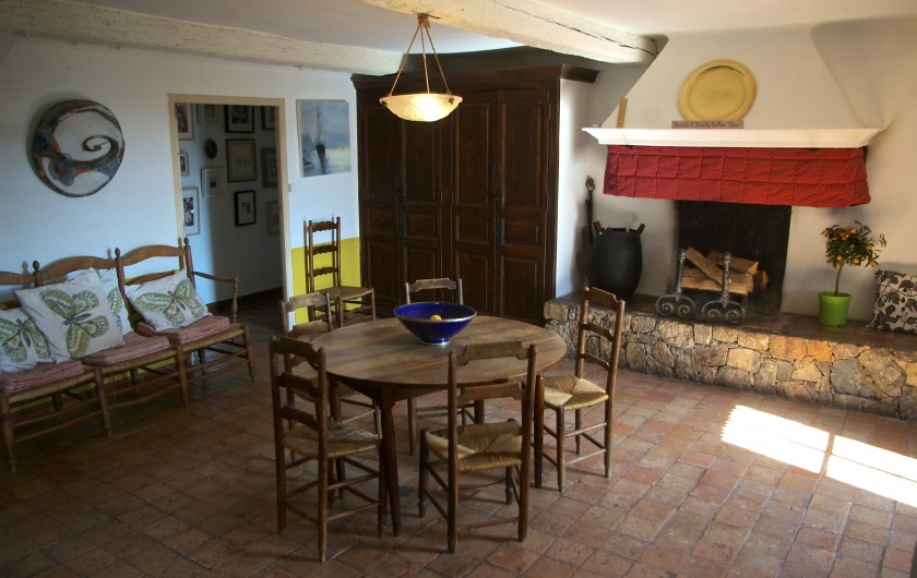 Location de vacances - Villa à Sanary-sur-Mer - la salle à manger ou la pièce à vivre