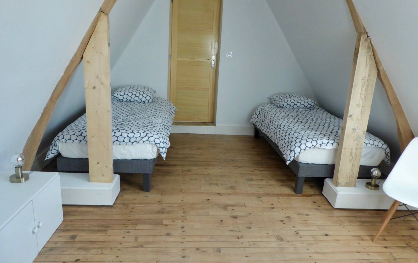 Location de vacances - Maison - Villa à Azincourt - Chambre 4 - 2 lits au 1er étage