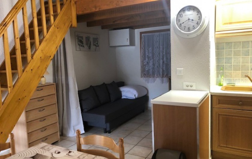 Location de vacances - Maison - Villa à Saint-Martin-de-Brômes - Coin TV