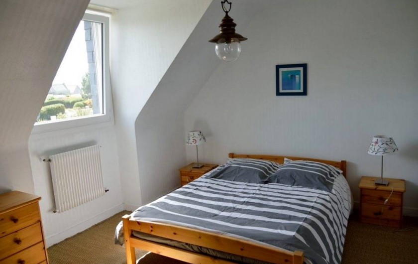 Location de vacances - Villa à Plougoulm - Chambre à l'étage