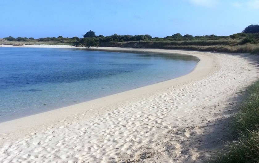 Location de vacances - Villa à Plougoulm - plage de sable blanc du guillec
