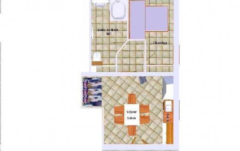 Location de vacances - Studio à La Norma