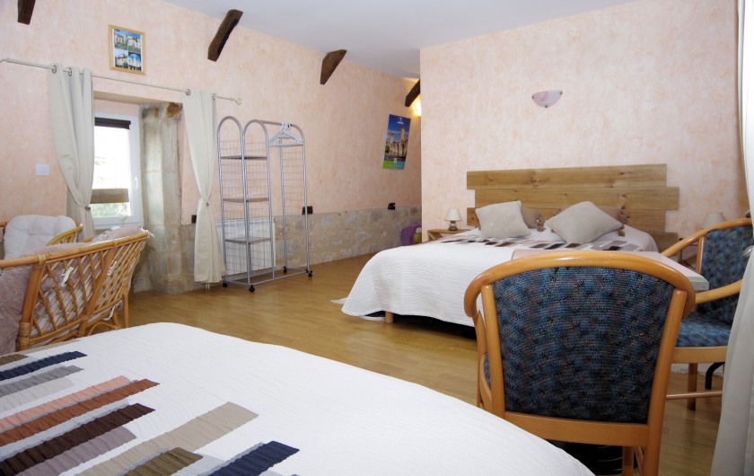 Location de vacances - Chambre d'hôtes à La Madeleine - Chambre Cahors