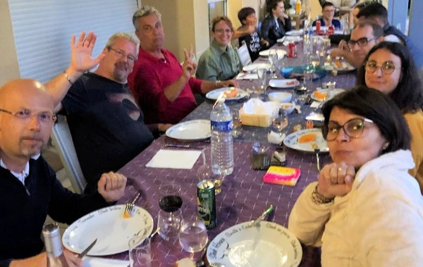 Location de vacances - Chambre d'hôtes à La Madeleine - La table d'hôtes