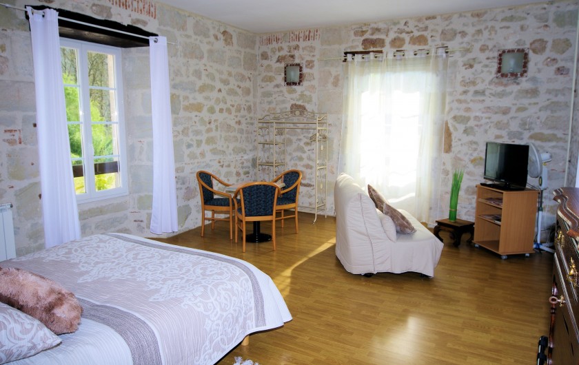 Location de vacances - Chambre d'hôtes à La Madeleine - Chambre Rocamadour