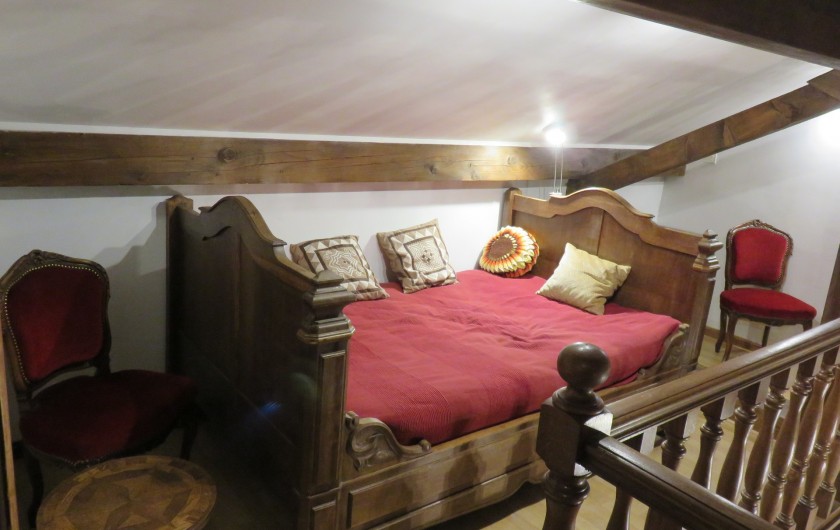 Location de vacances - Gîte à Saint-Remy-la-Calonne - Chambre ouverte, 1 lit simple (110cm )