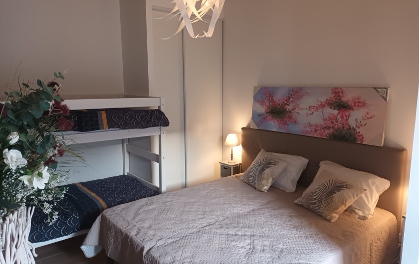 Location de vacances - Appartement à Morsiglia - CHAMBRE & LITS ENFANTS