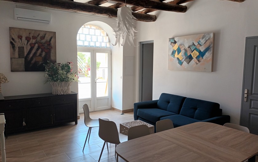 Location de vacances - Appartement à Morsiglia - SALON