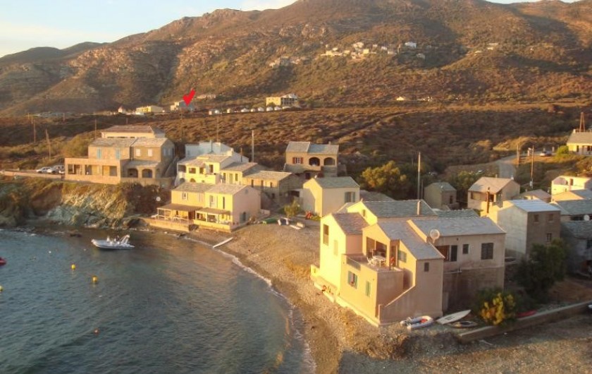 Location de vacances - Appartement à Morsiglia - PLAGE DE GALETS MUTE