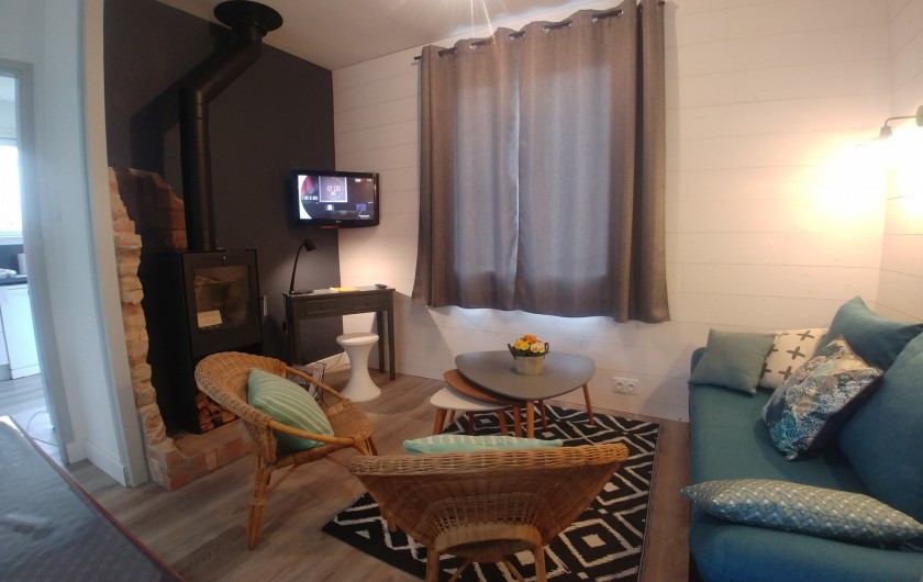 Location de vacances - Villa à La Tranche-sur-Mer - Coin salon