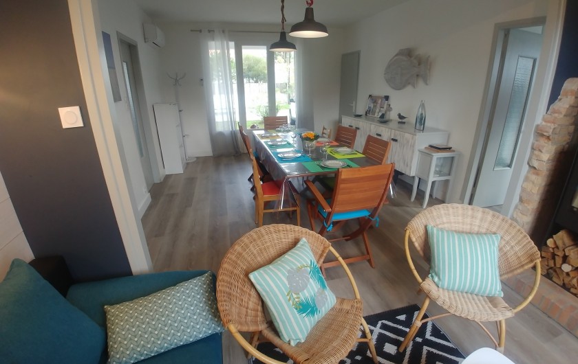 Location de vacances - Villa à La Tranche-sur-Mer - Pièce à vivre