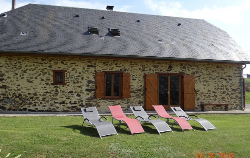 Location de vacances - Maison - Villa à Astugue - Pour la sieste  à l'extérieur