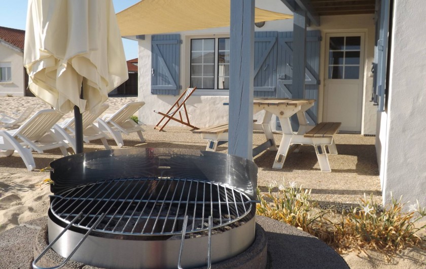 Location de vacances - Villa à Vielle-Saint-Girons - Barbecue circulaire fixe à charbon de bois
