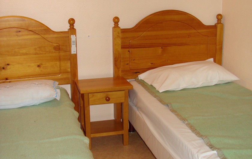 Chambre avec 2 lit jumeaux
