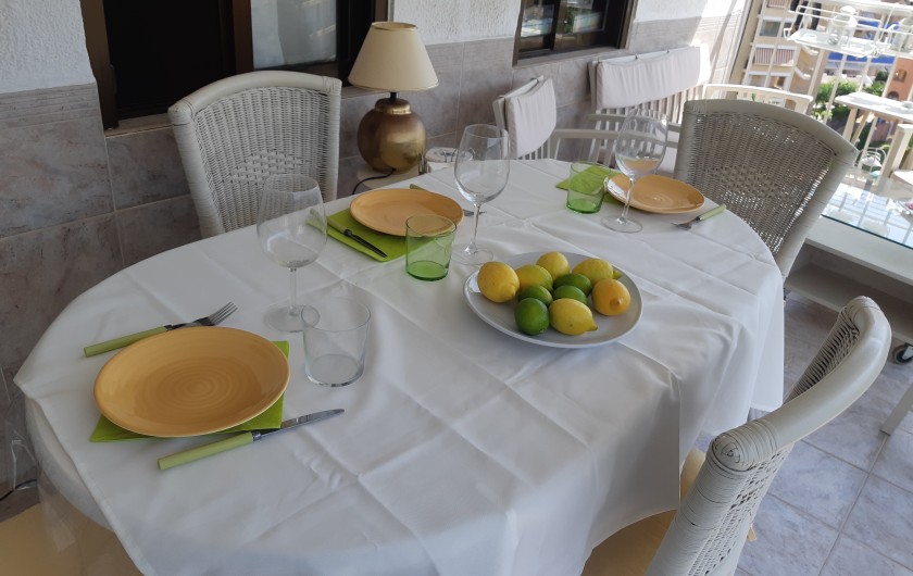 Location de vacances - Appartement à Oropesa del Mar - balcon