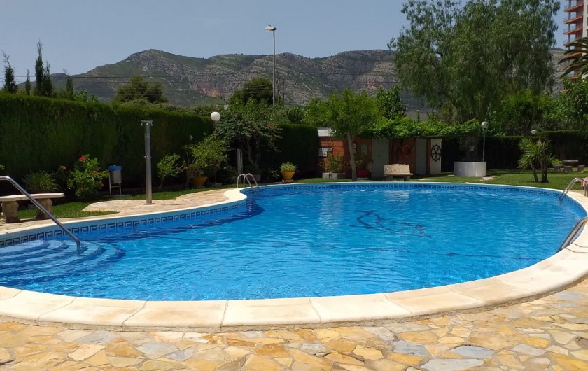 Location de vacances - Appartement à Oropesa del Mar - piscine et jardin