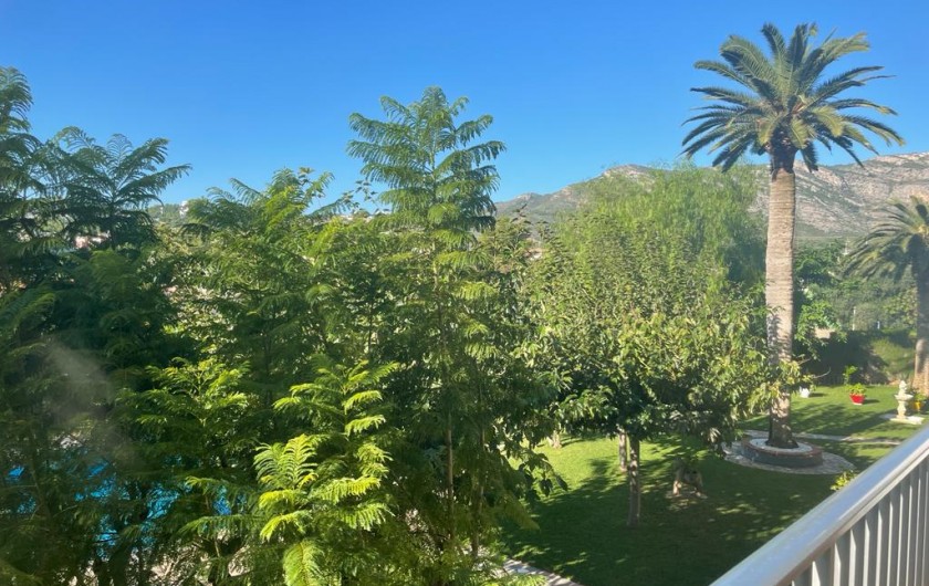 Location de vacances - Appartement à Oropesa del Mar - Vue sur le jardin