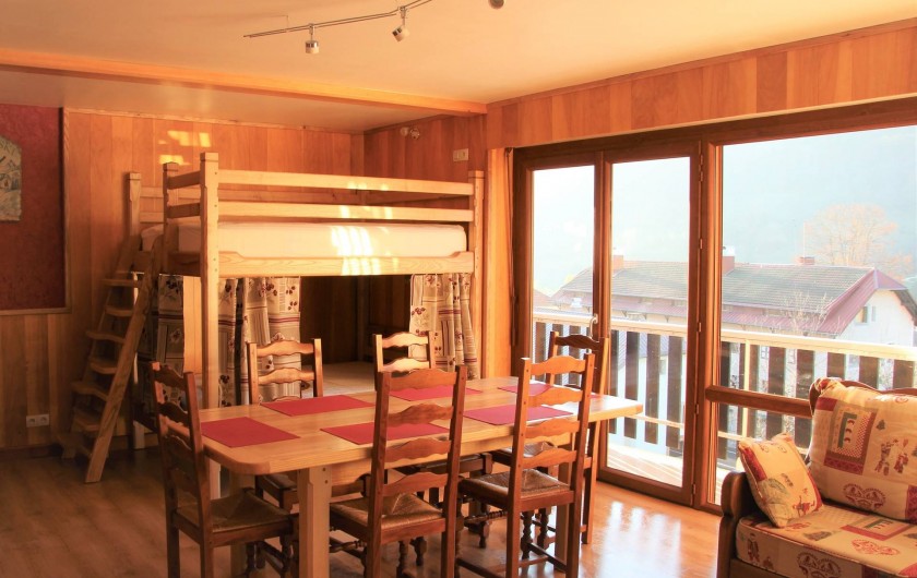 Location de vacances - Appartement à Lélex - Pièce de vie
