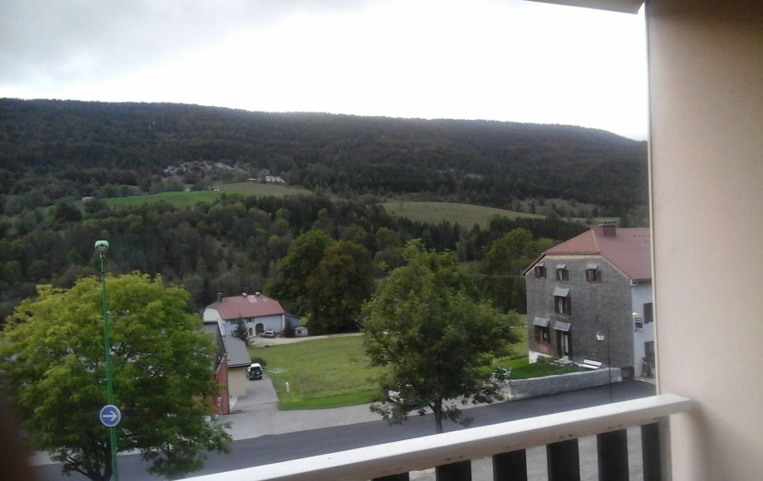 Location de vacances - Appartement à Lélex - Vue de l'appartement