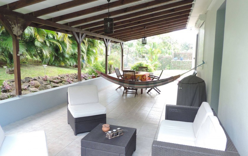 Location de vacances - Villa à Gros-Morne - Terrasse