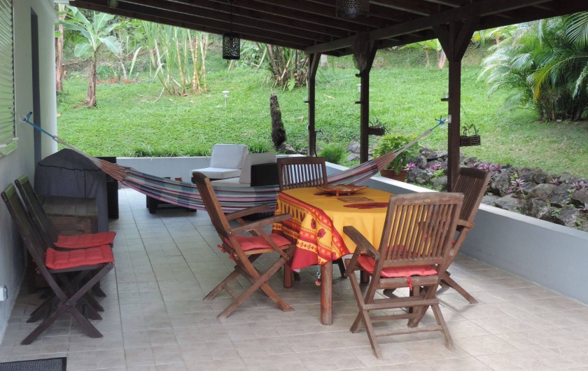 Location de vacances - Villa à Gros-Morne - Terrasse