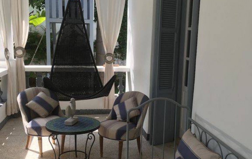 Location de vacances - Villa à El Jadida - La terrasse de l'entrée