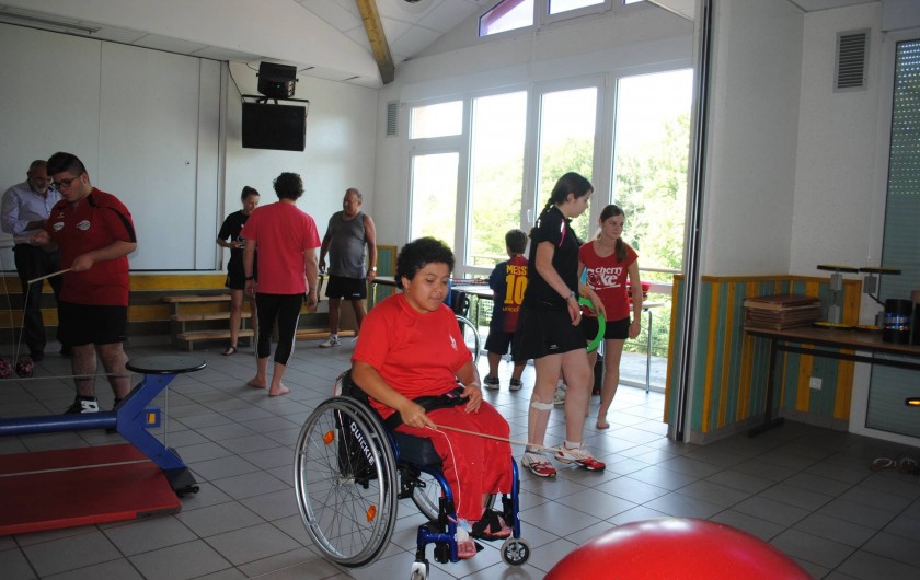 Location de vacances - Chalet à Senones - Agréé pour les accueils handicapés et pour leurs activités cirque