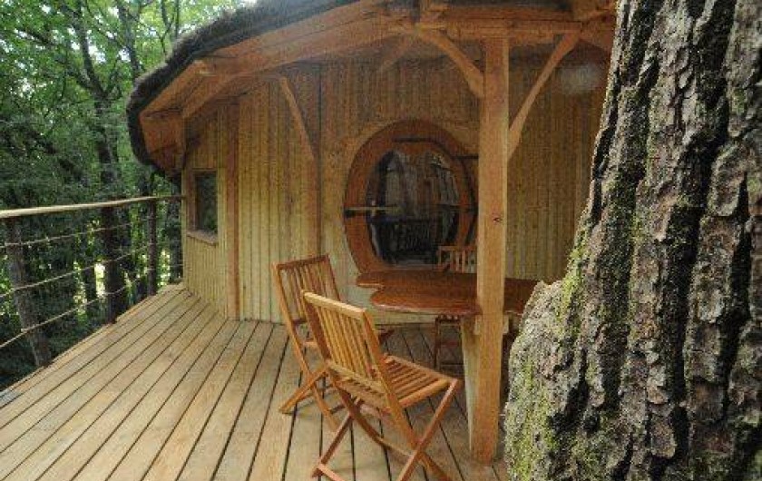 Location de vacances - Cabane dans les arbres à Ranchot