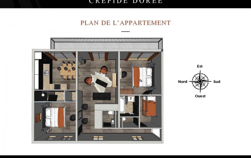 Location de vacances - Appartement à Brides-les-Bains