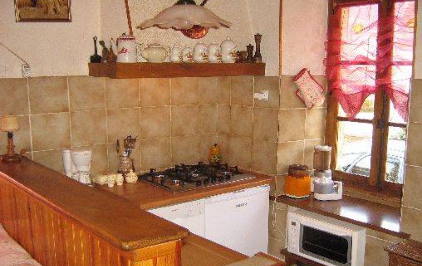 Location de vacances - Maison - Villa à Arrien-en-Bethmale - La cuisine ouverte.