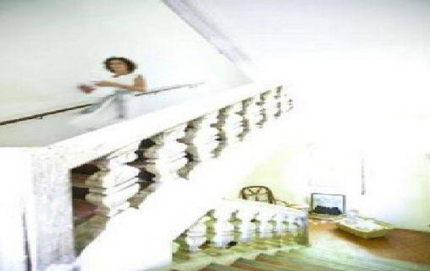 Location de vacances - Chambre d'hôtes à Riez - Escalier principale en Gypse fin 17Emme 