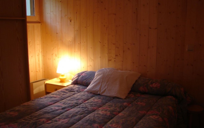 Location de vacances - Appartement à Aragnouet - La chambre à l'étage