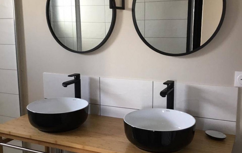 Location de vacances - Appartement à Pirou - Salle de bain