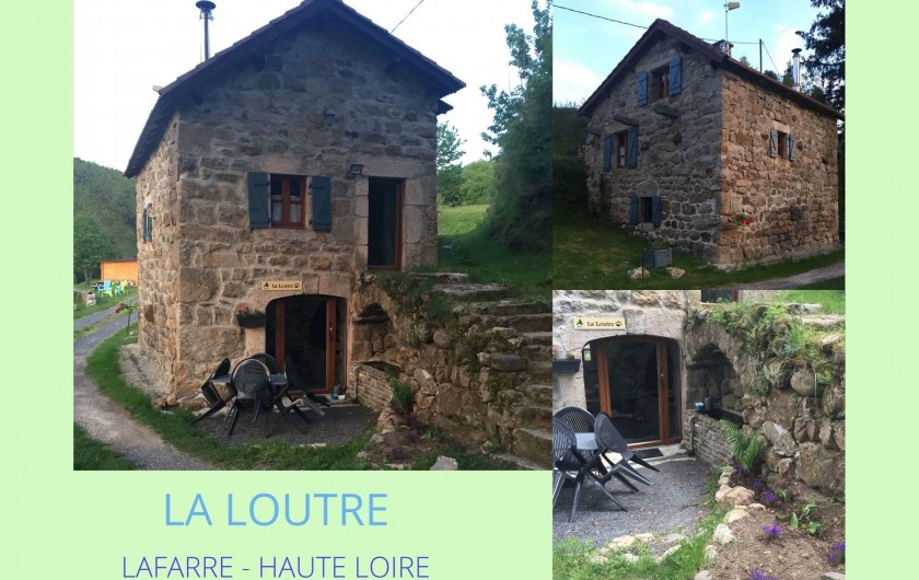 Location de vacances - Chalet à Lafarre - Le gîte en extérieur