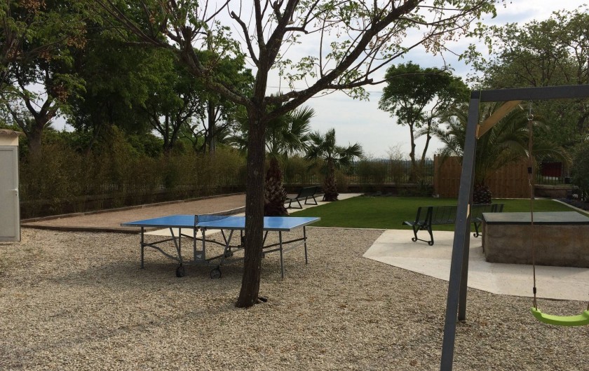 Location de vacances - Gîte à Vias - table de ping-pong