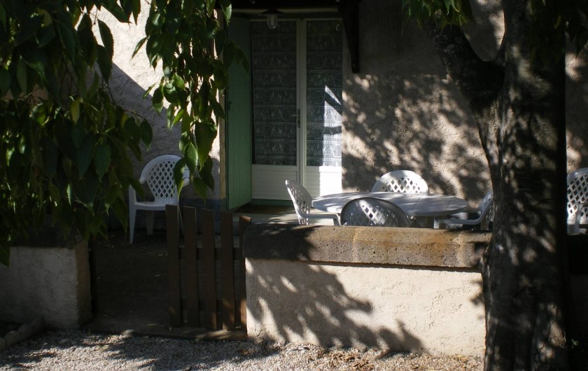 Location de vacances - Gîte à Vias - terrasse