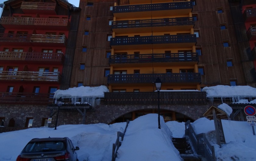 Location de vacances - Appartement à Station de Risoul 1850 - Entrée des Balcons de Sirius